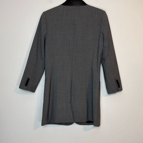 Elizabeth and James Gray Wool James Blazer 4 - Picture 4 of 6
